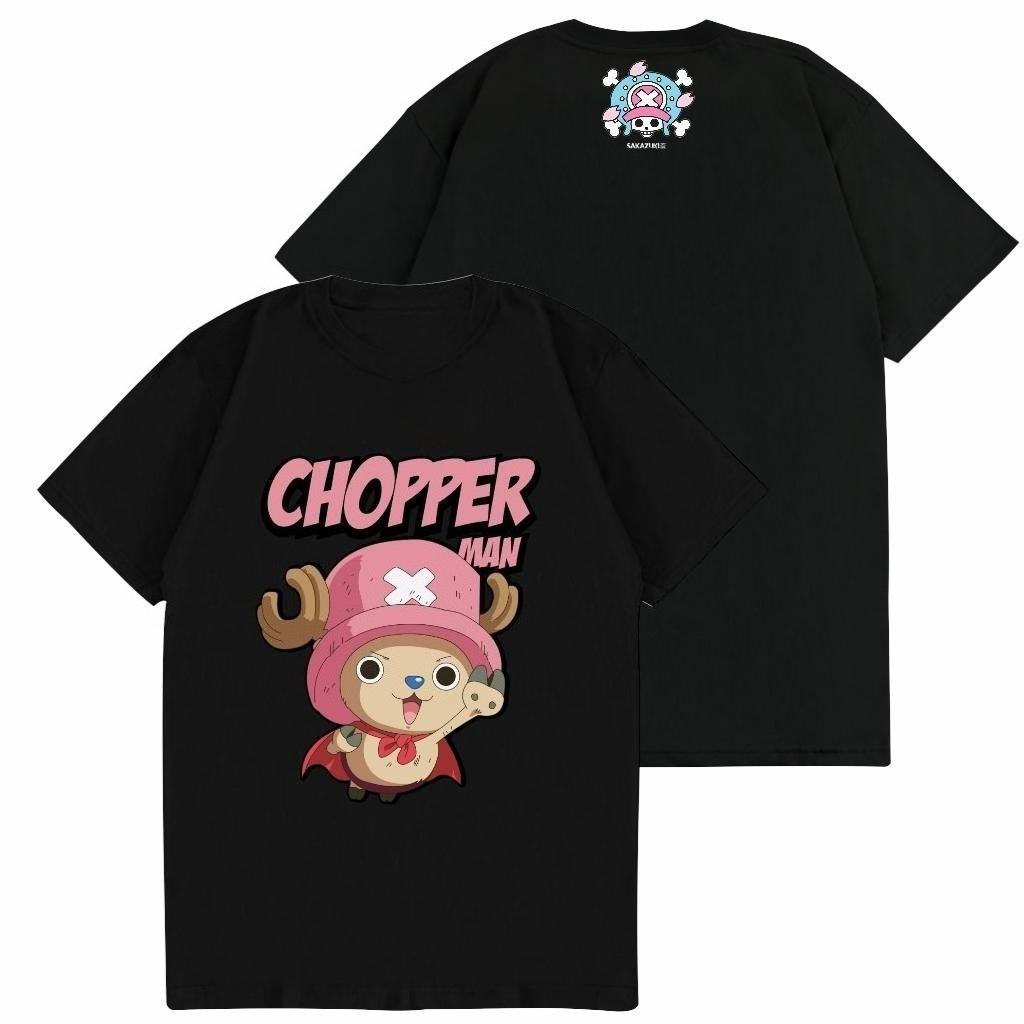 

One Piece Anime Tony Chopper Printed Tshirt Unisexs and Womens Tshirt Unisexs Top Sports Tshirt 2026 Summer New Tee S