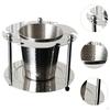 Easy Clean Multi-Function Round Ice Bucket,Beer Bucket,Champagne Beer for Parties,Restaurant,Indoor