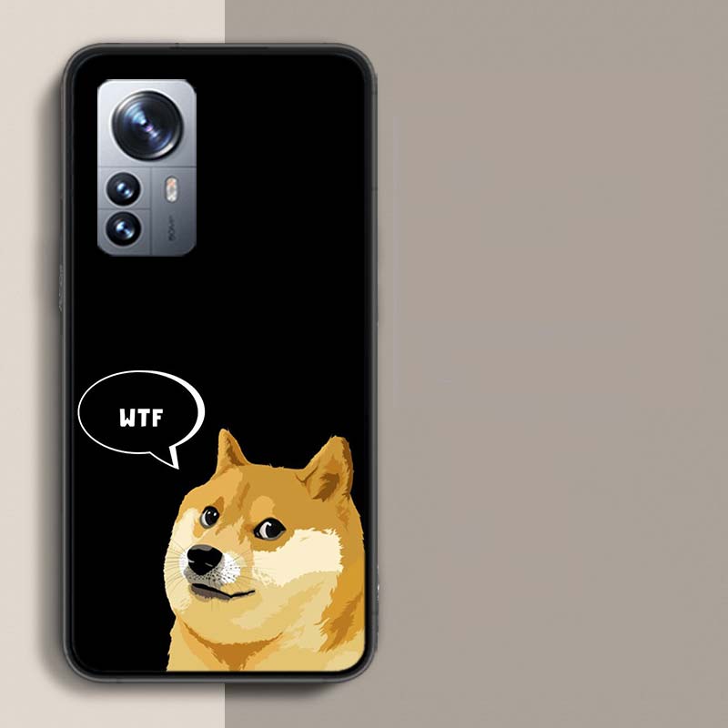 Animal Shiba Inu Dog Phone Case For Xiaomi Poco X3 NFC X4 GT M3 M4 M5 M5S X7 X6 X5 F6 Pro F5 F4 Mi F3 F2 Cover TPU Capa Coque Cl