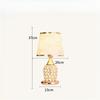Xiaomi European-Style Crystal Table Lamp Ins Simple Modern Bedroom Warm Romantic Fashion Creative Decorative Bedside Lamp