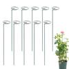 Plant Stakes Ring Support Reusable Poles Flower Stakes For Indoor Plants For Flower Tomato Vegetable Peony Orchid Outdoor Garden