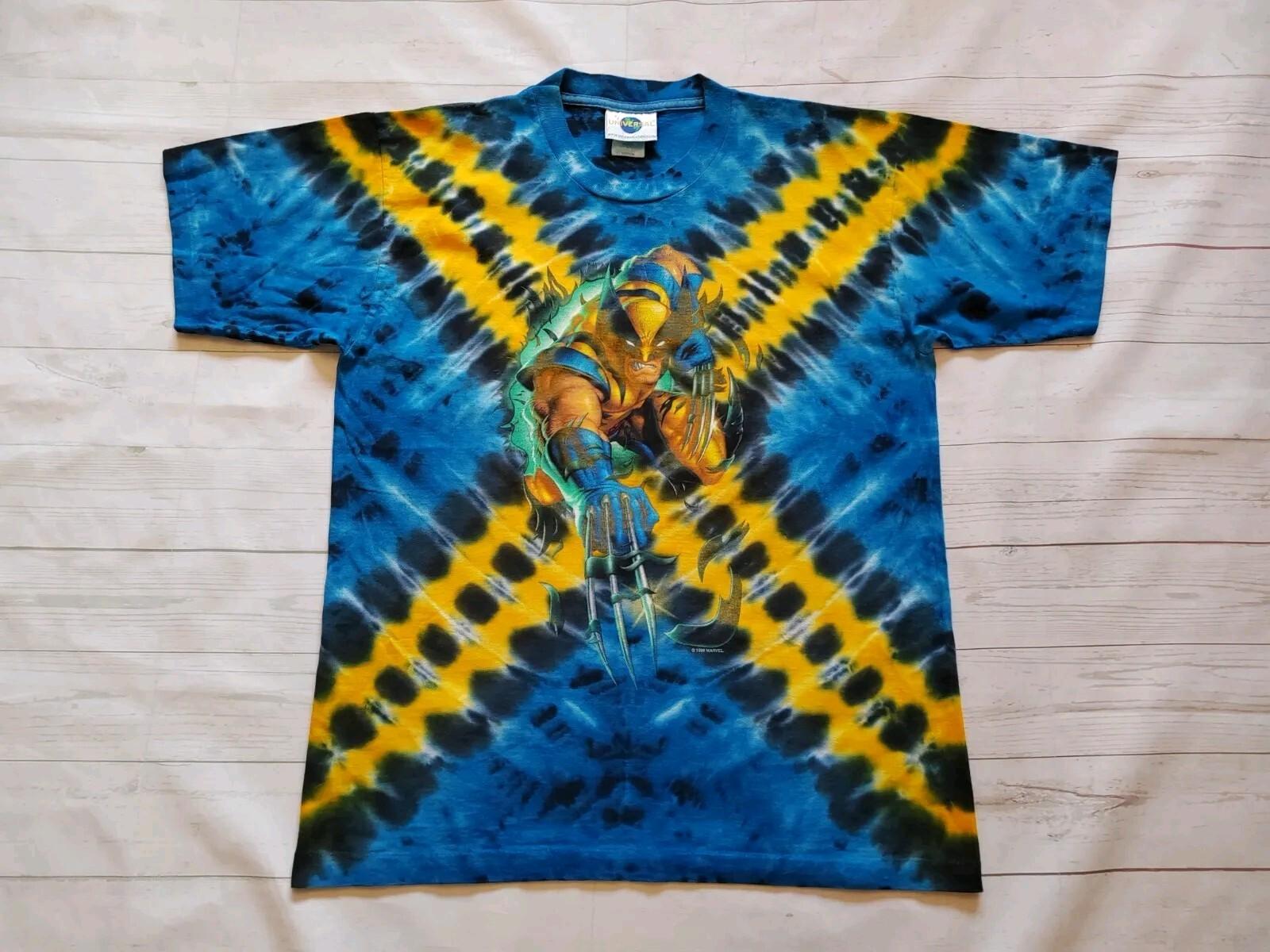 Marvel Comics Wolverine Vintage 90s Men s Double Sided Sz Medium/Large Unisex T-Shirt S