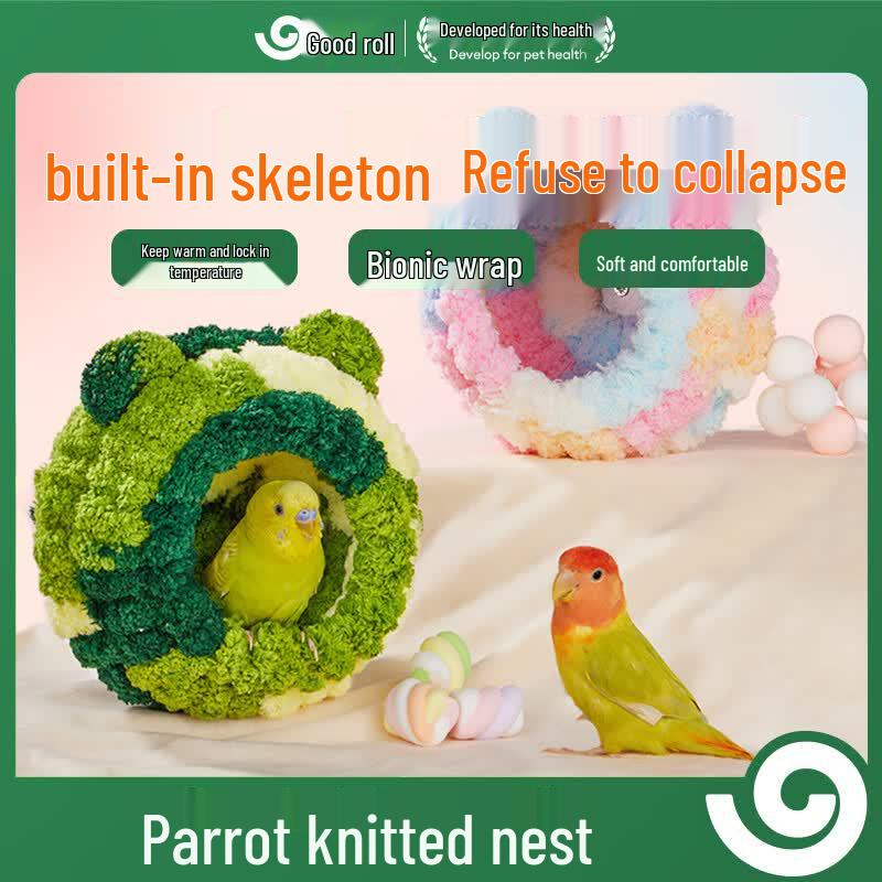 Cozy Winter Bird Nest Hammock