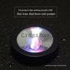 Wine Glass Cocktail Glow Coaster – Illuminated Base for Bar and Bartending