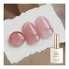 BORN PRETTY Single Color Gel Nail Gel Nail Color Gel Sheer Color Nude Pink Transparency UV/LED Compatible Suitable for Beginners & Professionals