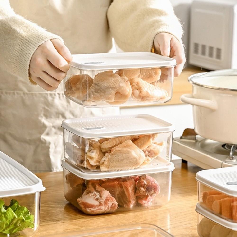 Food-grade Food Storage Boxes Sealed Design Snack Storage Boxes  Kitchen Storage