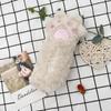1 PCS Kawaii Cute Cartoon Cat Paw Pen Pencil Bag School Office Supplies Stationery Makeup Pouch Cosmetics Case