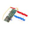 NE555 CD4017 IC LED Elektronische Lichter Kits Rot Blau Zweifarbig DIY Kit Stroboskop Elektronisches Anzug Blinkende Lichter Komponenten