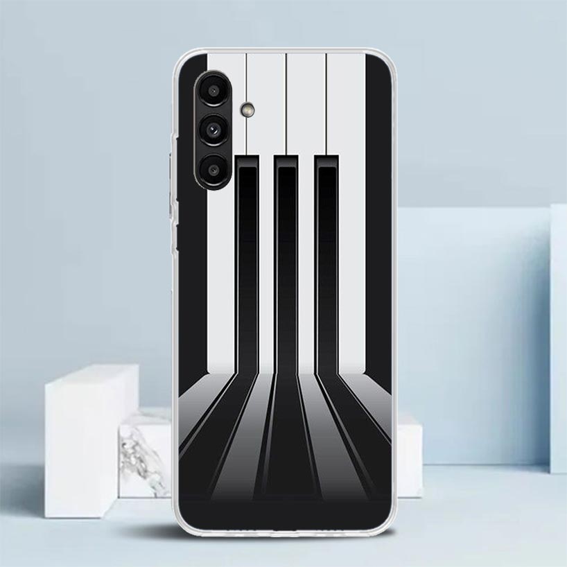 

Music Piano Keyboard Phone Case For Samsung Galaxy A17 A37 A57 A16 A15 A14 A13 A56 A55 A54 A53 A36 A35 A34 A33 A26 A25 A24 A23 G Samsung A33