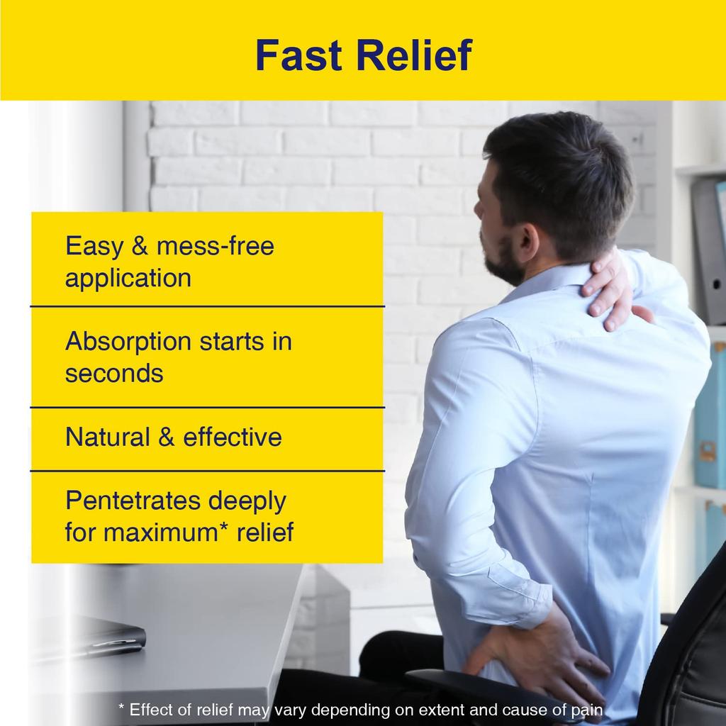 Sensur Natural Ayurvedic Pain Relief Lotion 50ml Pack of 1 Fast Acting Muscle Joint Relief
