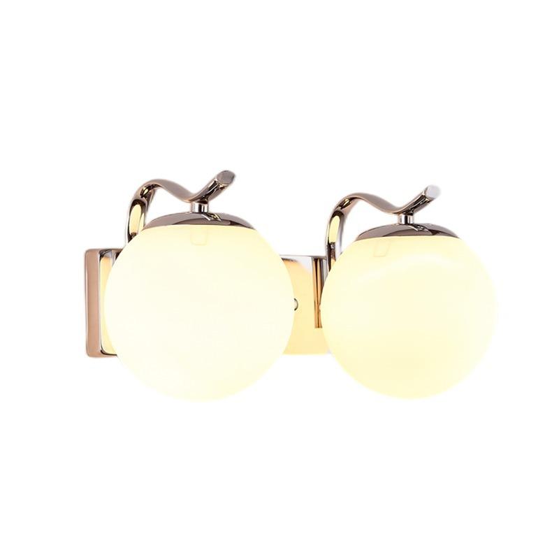 Modern Simplicity Silver Gold Bedroom Wall Light Nordic Room Decor Wall Lamp Bedside Aisle Living Room Background Wall LED Light