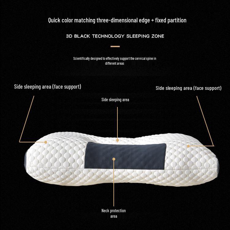 Ergonomic Cervical Support Pillow Set for Adults and Students