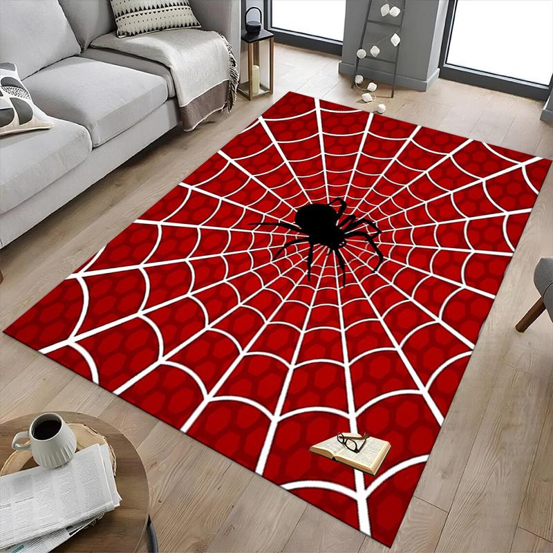 1PC spider web Extra Large Non Slip Floor carpet, Office, family, bedroom, Studio Large Area Rug Indoor Rugs