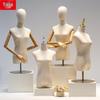 Korean Style Female Half Body Mannequin Display Stand for Women's Clothing