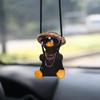 Cute Car Pendant, Rich Duck Animation Swing, Little Duck, Car Rearview Mirror Hanging Decoration