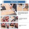Woodworking Miter Gauge Precision Angle Ruler Universal Push Ruler  Sawing Assembly