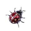 Enamel Seven Star Brooch Alloy Fashion Dress Pin For Women Men