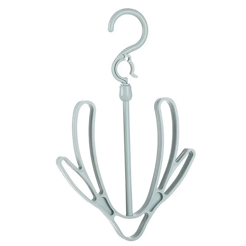 Dry Shoe Rack Organizer Hanger Multi-purpose Shoes Drying Rack Vertical Hang Rack Clothes Holder Sandals Hook Outdoor Windproof