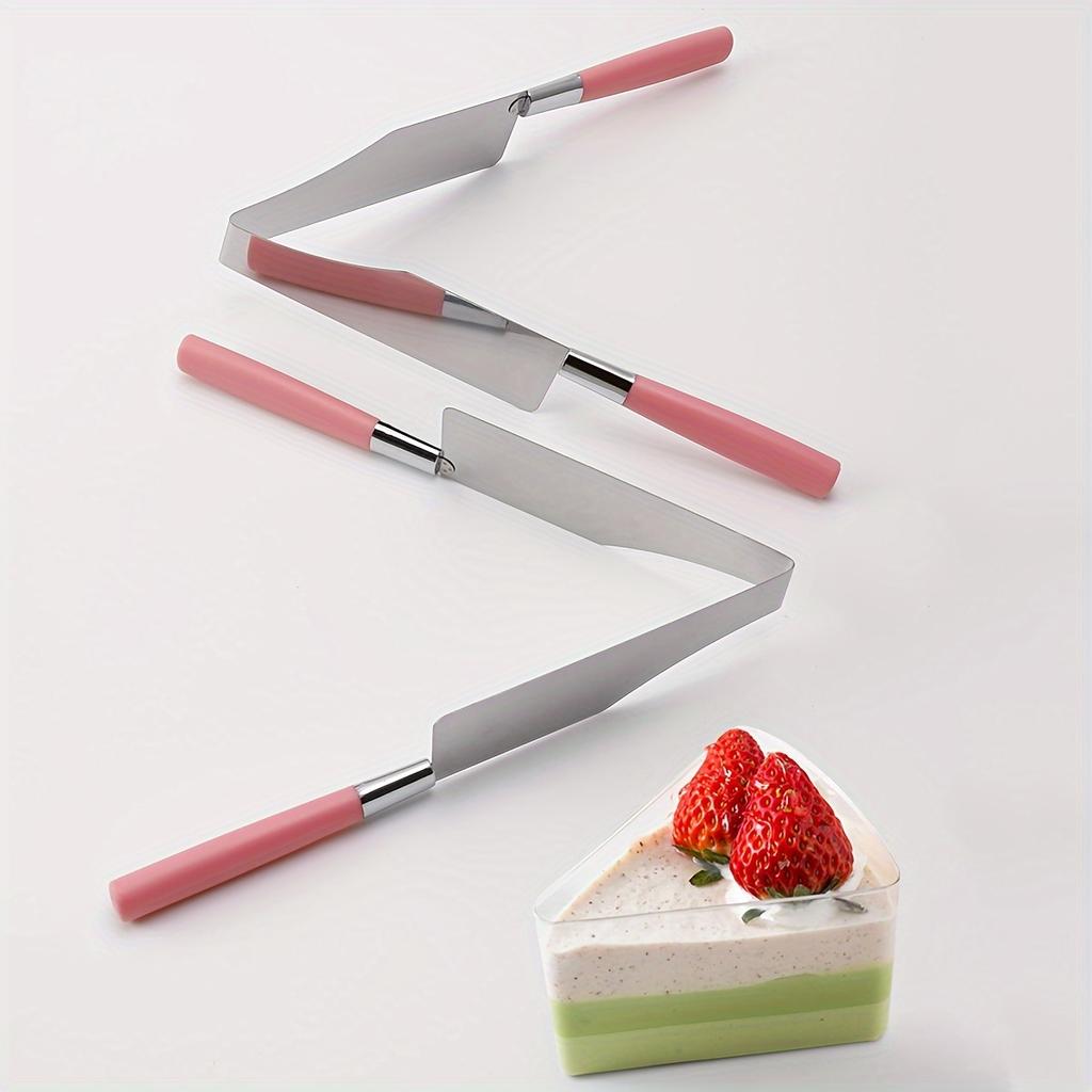 Stainless Steel Cake Tongs Cake Serving Cutting Tool for Baking
