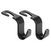 4pcs Multifunctional Car Seat Back Hook Double Head Phone Hanger Headrest Hanging Bag Storage Hanger Car Interior Accessories