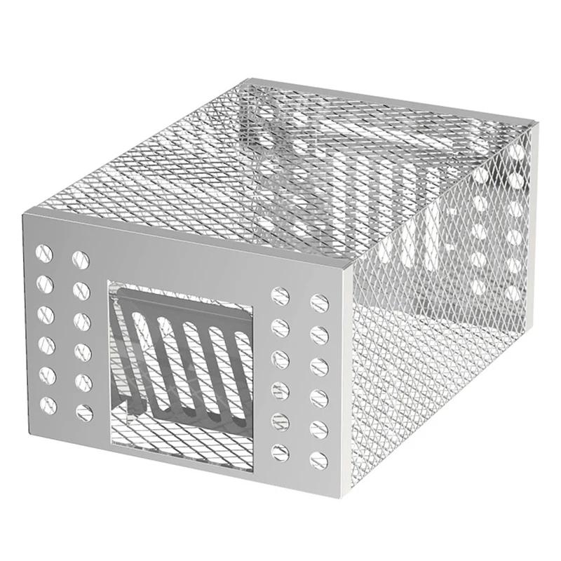 

Высокоэффективная мышеловка, автоматическая непрерывная ловушка для мышей, домашний сад, ловля крыс, артефакт, безопасный и безвредный ловец белый