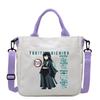 Japan Cartoon comicsTokito Muichiro Demon Slayer Print Canvas Bag Fashionable Everyday Shoulder Bag Crossbody Bag for Women 7555