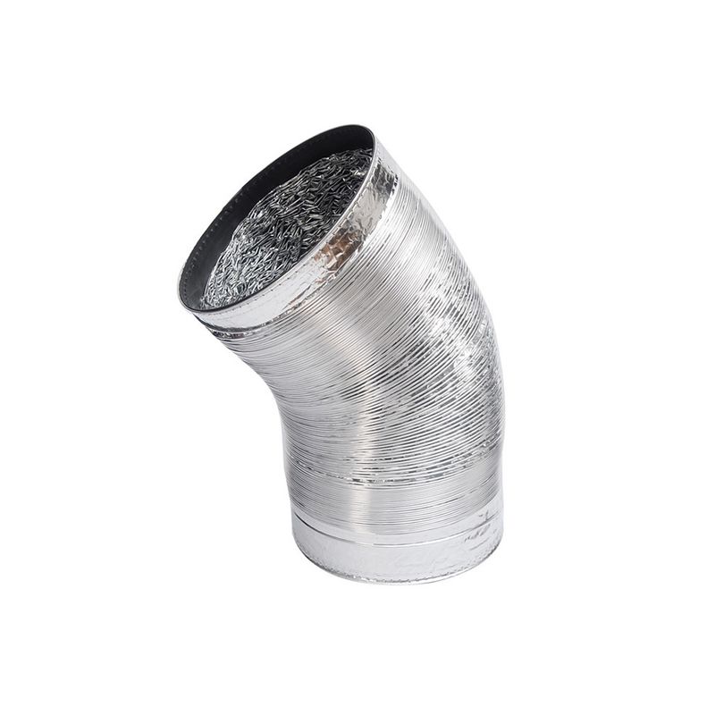 Exhaust Fan Exhaust Duct Thickened Aluminum Foil Vent Pipe Ventilating Fan Hose Kitchen Range Hood Smoke Vent Tin Paper Tube