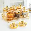 Airtight Plastic Food Storage Canister and Jar Organizer for Cereal and Grains