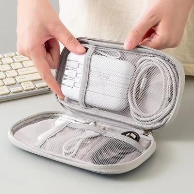 Multifunctional Electronic Cable Organizer Pouch Waterproof Dustproof Electronics Storage Bag Portable Handheld Digital Bag