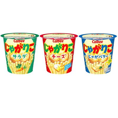 [Jagarico] Calbee Jagarico 3 Types Assorted Total 12 Pieces