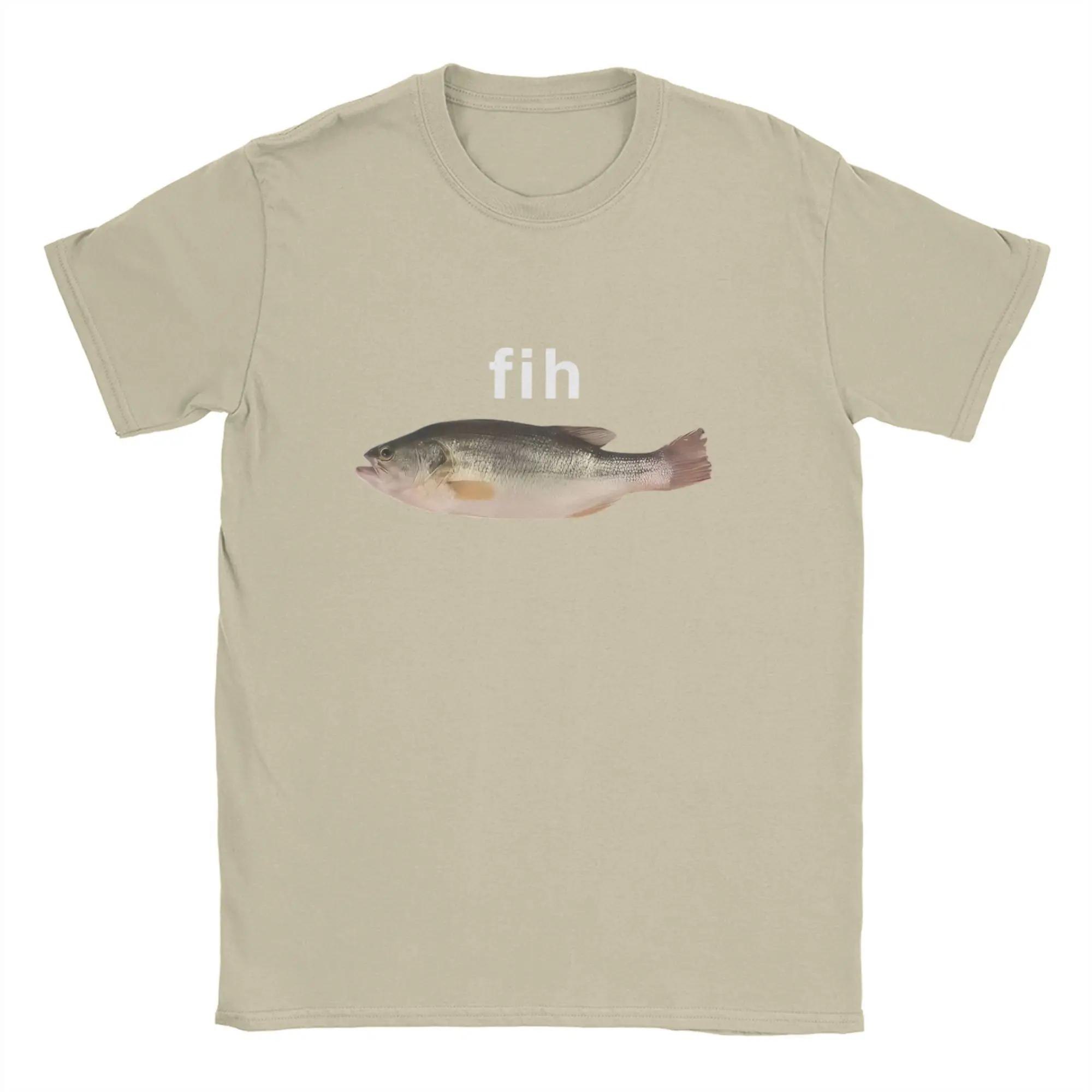 

Funny Fih Fish Meme T Shirt Summer T Shirts For Men Harajuku Casual Tee Shirt Short Sleeve Funny Clothing 3XL