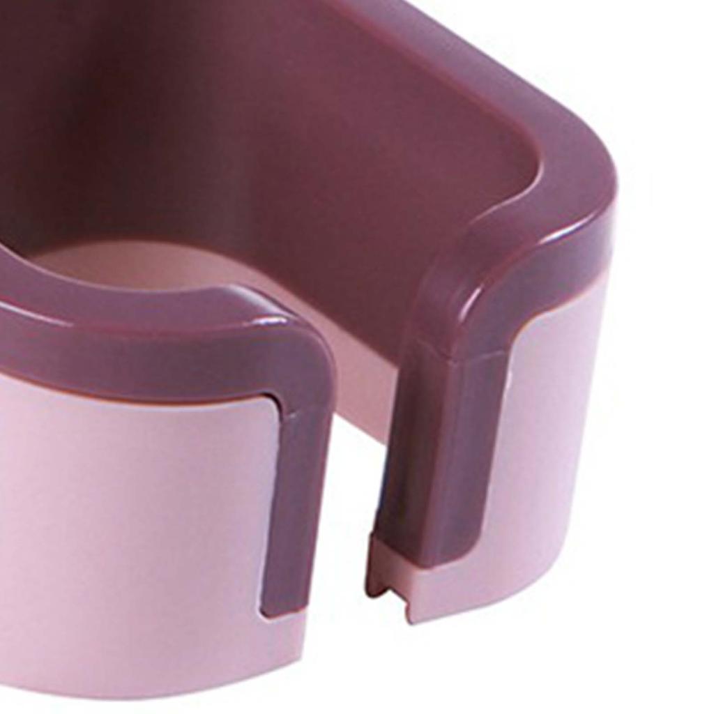 Wall Mounted Hair Dryer Holder Punch Free Self Adhesive Blow Dryer Holder for Bathroom Washroom