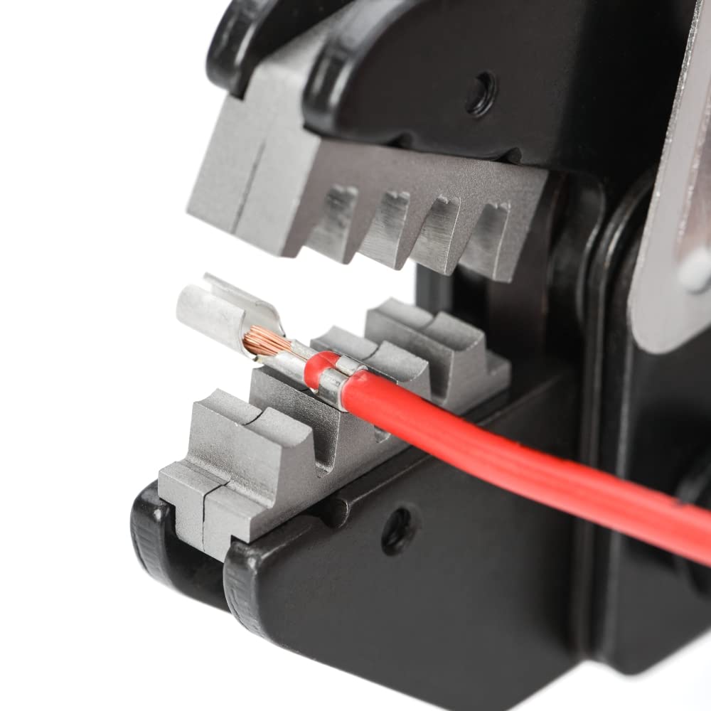 

IWISS Сменные обжимные матрицы для настольных обжимных станков EDM-матрицы для обжима клемм Машины для обжима клемм типа «пуля», (А0520Б (для Терминалов)) серый