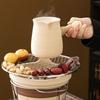 Compact Lightweight Clay Teapot for Daily Use Tea Serving Pot Decorative Retro Kitchen Teakettle Boiling Water Pot Household