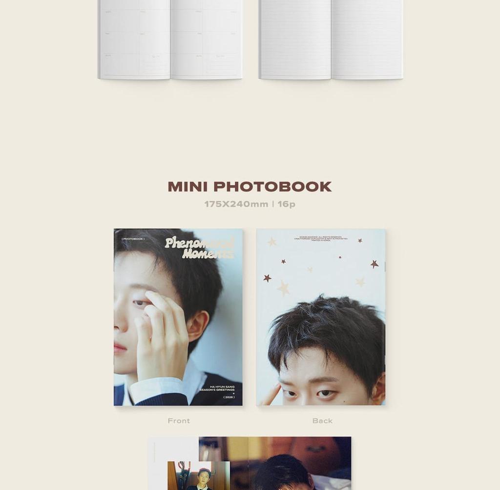 [POB] HA HYUN SANG [PHENOMENAL MOMENTS] 2026 Season's Greetings