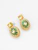 Gold-Plated Chikku Stone-Studded & Beaded Handcrafted Jewellery Set
