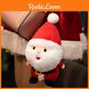 Christmas Reindeer Santa Claus Snowman Plush Doll With Soft Short Plush For Holiday Decor And Gift Giving