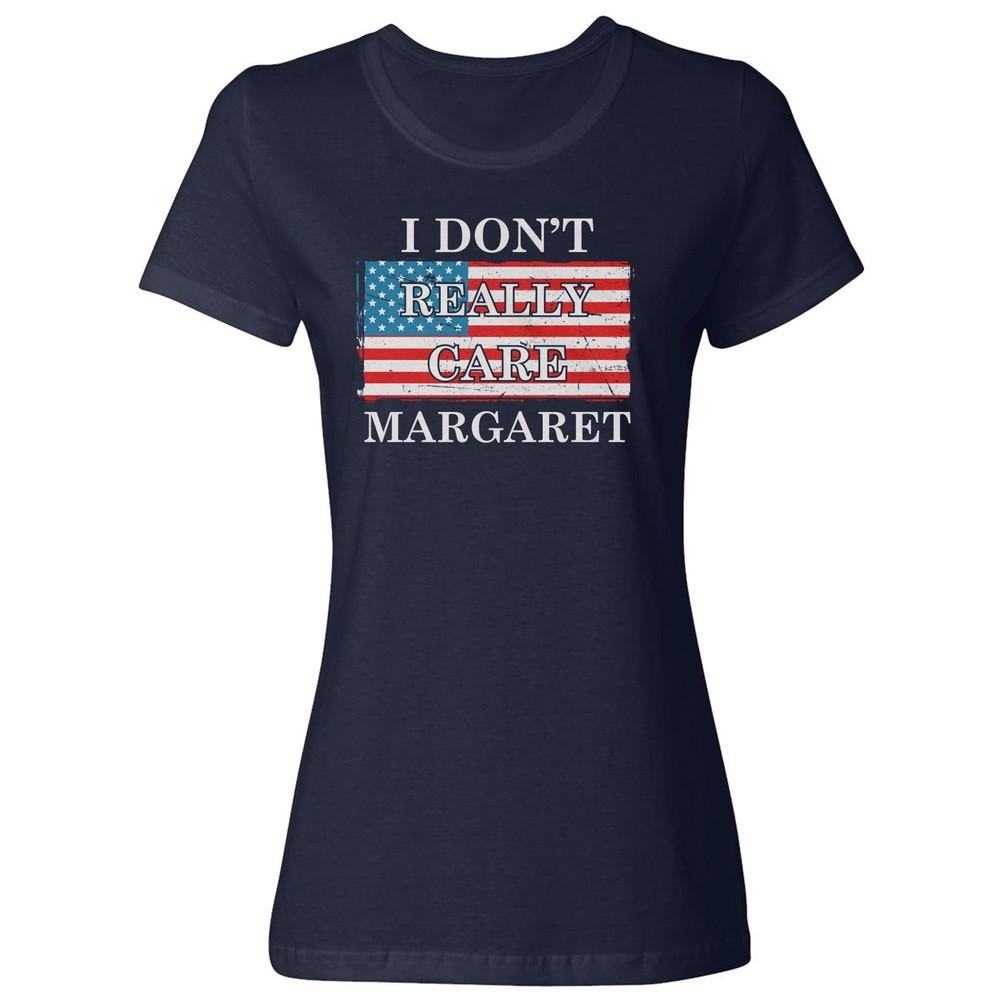 Vance I Dont Really Care Margaret USA Flag Trump Ladies  Crewneck T-Shirt Unisex T-Shirt M