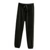 Women's Casual Loose High Waist Plus Velvet Thickened Sports Sweatpants Home Pants