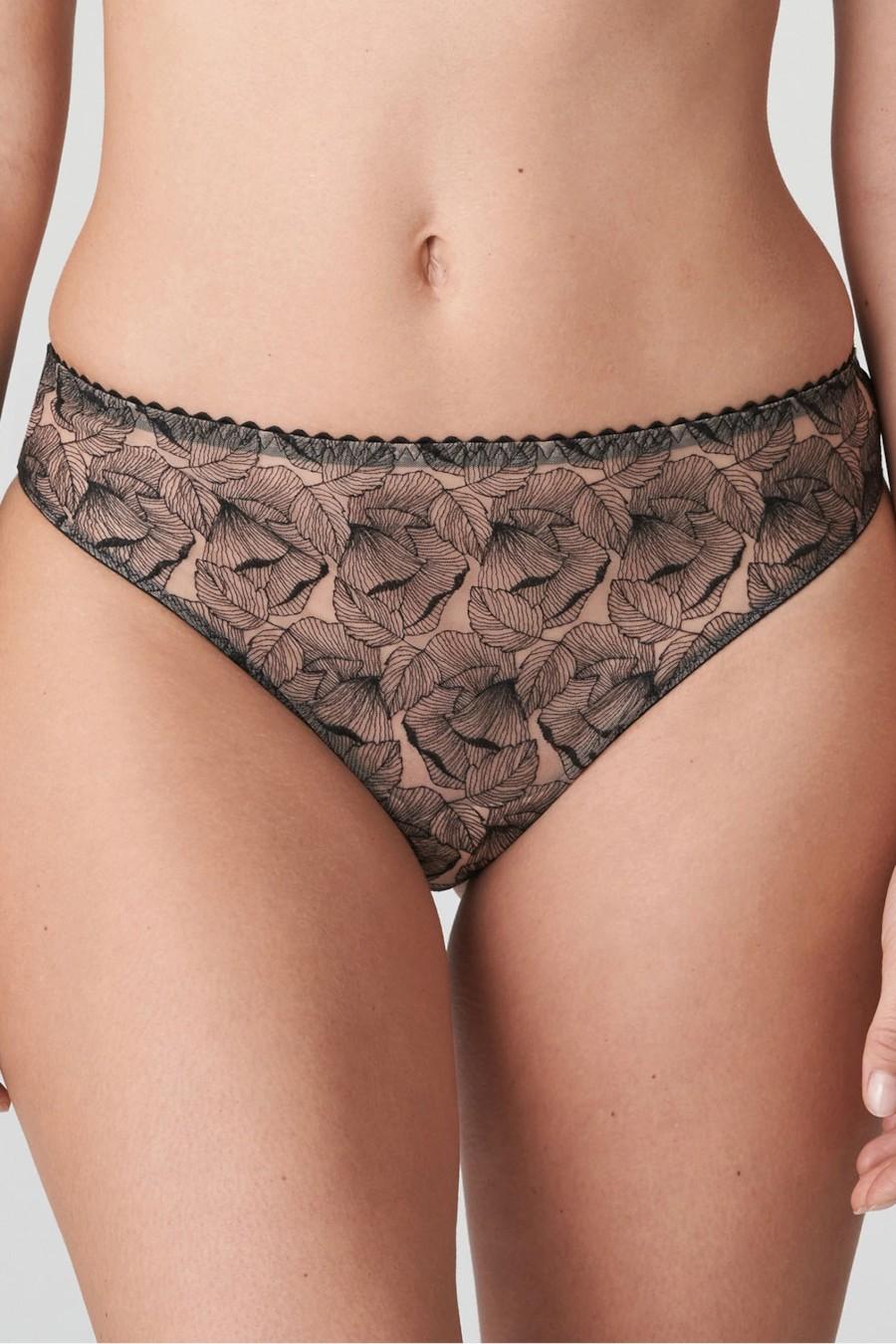 

Трусики стринг Prima Donna (92038) 2(S) прозорий колір чорний