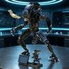 Yeni MOC  Alien Salgılayan Canavar Yapı Taşları Xenomorph Aksiyon Figürü Oyuncakları Parazitoid Kendin Yap Bloklar Yetişkinler İçin Hediyeler