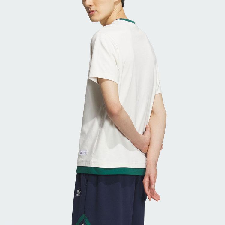 Adidas Originals X Disney Dumbo Sportswear Tee With Cartoon Logo Print Unisex Tops White IN1071