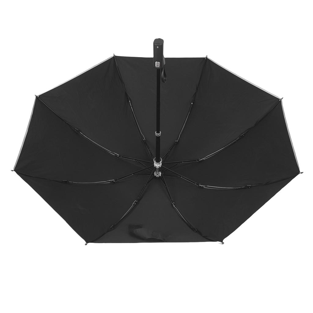 Inverted Electric Umbrella Compact Reverse Folding Umbrella Windproof Travel Umbrella for Sun Rain One Button Open Close