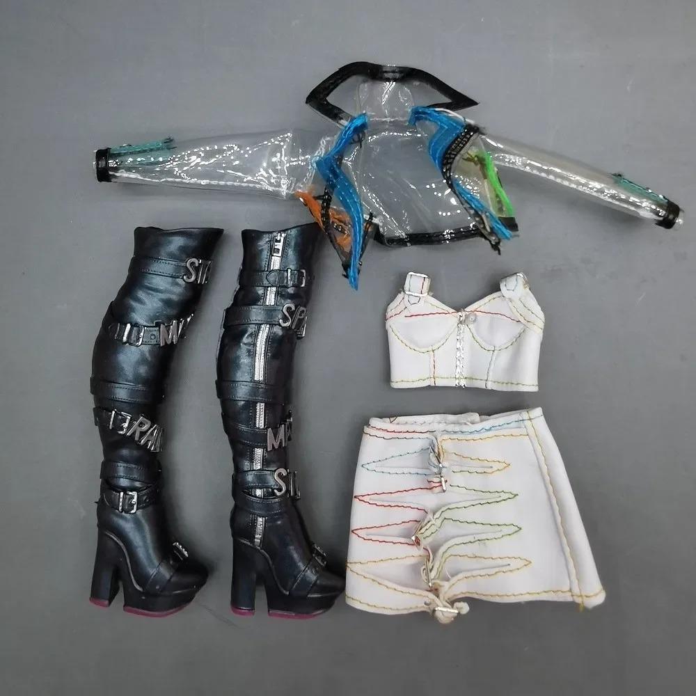 Original Multi Style Rainbow Middle School 28cm Doll Clothes and Shoes Set Fashion Dressing Girls' Holiday Gift Toys