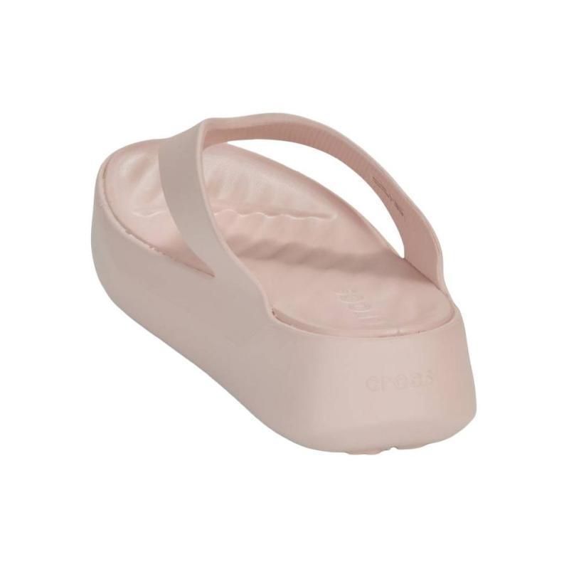 Crocs Getaway Flip Flops Platform Slides 'Pink' Women's