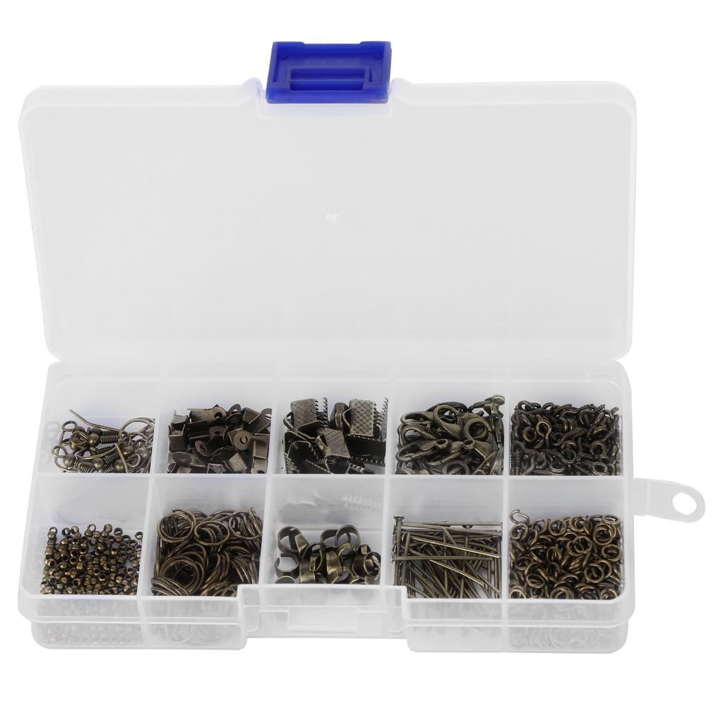 Jewelry Earrings Making Accessory DIY Craft Making Lobster Clasp Earrings Hook SetAntique Bronze