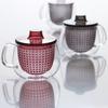 Kinto UNITEA Unimug, 350ml, Gray, Heat-Resistant Glass, 22917
