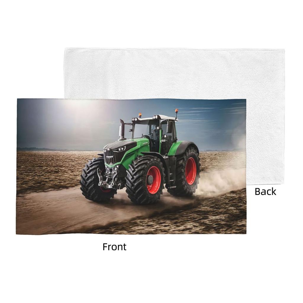 Prosop Moale Față Tractor Fendt Uscare Rapidă Piscină Baie Prosoape Bumbac Absorbant Rapid