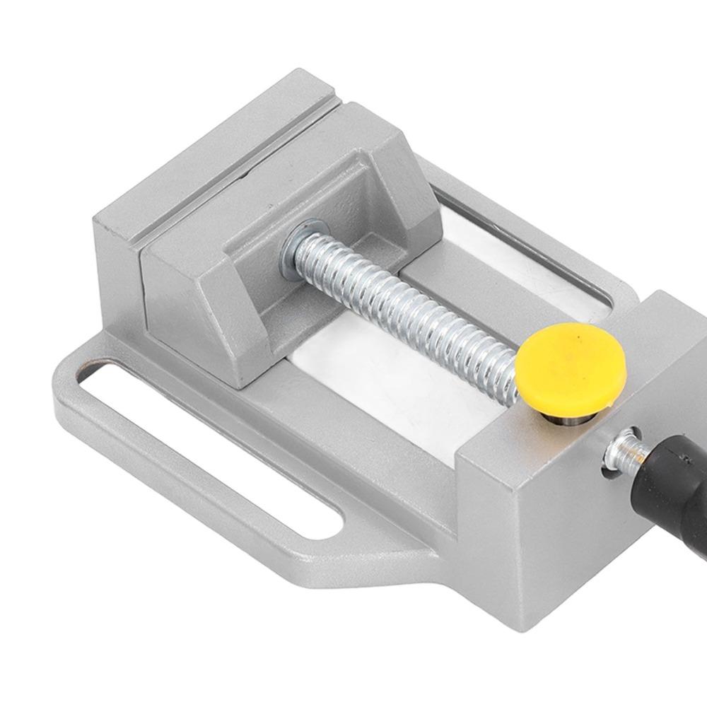 Aluminum Alloy Mini Vise Multi-function Quick Release Bench Vice Flat Table Engraving Drill Press Vise