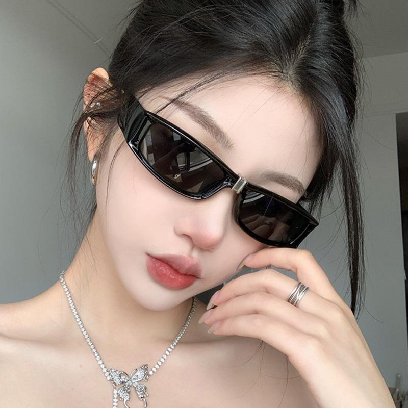 Óculos de Sol de Formato Retangular para Homem Estilo Europeu Americano Óculos de Sol Mulher Moda Óculos de Sol de Viagem para Mulheres